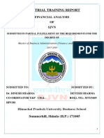 Industrial Training Report Devesh