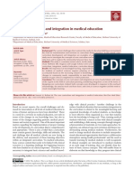 The Core Curriculum and Integration in Medical Education: Nikoo Yamani, Masoumeh Rahimi