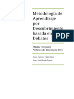 TFM Metodología de Aprendizaje Por Descubrimiento Basada en Debates