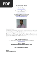 Curriculum Vitae Rana Singh