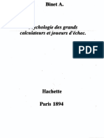 Psychologie Des Grands Calculateurs Et (... ) Binet Alfred Bpt6k771022