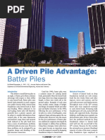 A Driven Pile Advantage Batter Piles Deep Foundations Jdfields PDF