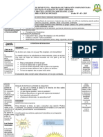 Puntos Cardinales, Plan de Clase