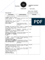 Appendix 4: Gc3 - The Health and Candidate's Observation Safety Practical Application Sheet