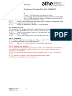 ATHE Level 3 - Unit 3.23 Assignment Structure