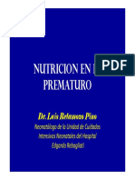 Retamozo - Nutrición en El Prematuro PDF