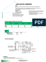 WML Wallighter Luminaire: Applications