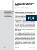 Dialnet LosCodicesPrehispanicosYNovohispanosEnMesoamericaC 5704534 PDF