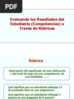 Rubricas Proyectos UNI