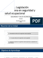 Legislación en Seguridad y Salud Ocupacional