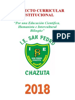 Proyecto Curricular Institucional