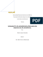 LenguajeR UnComplementoLibreparalasAsignaturasdeEstadistica PDF