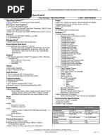 Satellite L755 Detailed Product Specification: Genuine