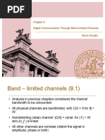 Digital Communication Through Band-Limited Channels Muris Sarajlic