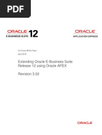 Extending Oracle E-Business Suite Release 12 Using Oracle APEX