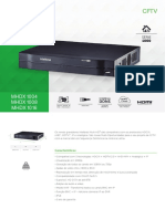 Datasheet Ficha Tecnica - MHDX 1004 MHDX 1008 e MHDX 1016