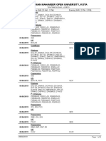 Vardhman Mahaveer Open University, Kota: Time Table For Exam: JUNE19