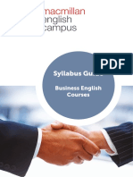 Syllabus Guide: Business English Courses