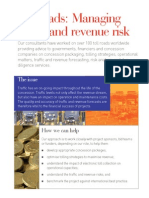 Toll Roads - Managing Traffic and Revenue Risk