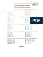 Ejercicios Sobre CAMBIOS de UNIDADES Quimicas Final