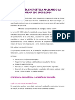 Auditoría Energética Aplicando La Norma Iso 50002