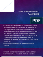 Pilar Mantenimiento Planificado