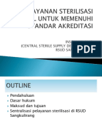 Pelayanan Sterilisasi Sentral Untuk Memenuhi Standar Akreditasi