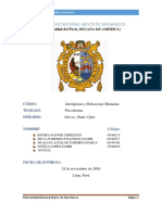 Informe Psicodrama