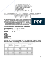 Examen de Econometria II 2018