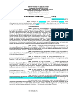 R.D. Aprobación Del Plan de Gestión Del Riesgo de Desastres 2019 (Contextualizar)