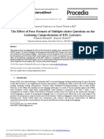 Jurnal 1 Di Acc - Effect MC On Listening