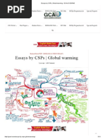 Essays by CSPs - Global Warming - GCAol CSS - PMS