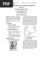 Caracterización de La Estación de Distribución