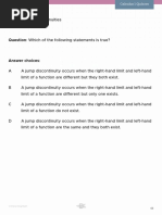 Jump Discontinuities