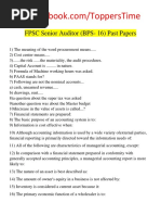 FPSC Senior Auditor PDF MCQs Book Free Download by Adspk