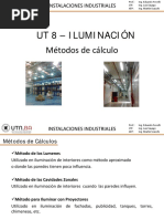 8.2 Iluminación - Métodos de Cálculo