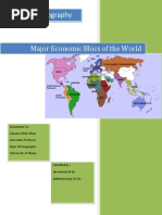 Major Economic Blocs of The World