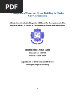 Perception of Users On Green Building in Dhaka City Corporation