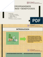 Microorganismos Patógenos y Beneficiosos