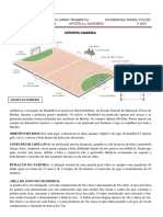 1º Ano Apostila 1 Handebol