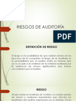 Riesgos de Auditoría