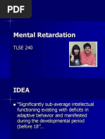 Mental Retardation