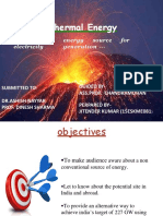 Geothermal Energy: A Renewable Energy Source For Electricity Generation