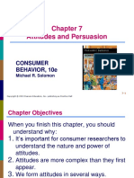 Attitudes and Persuasion: Consumer Behavior, 10E