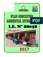 Proyecto Educativo Ambiental Integrado 2017