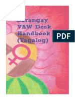 Brgy VAW Handbook Tagalog Final Texts PDF