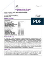 Programa de Derecho Procesal Civil No Presencial UCASAL