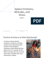 Workplace Emotions, Attitudes, and Stress - Foundations of Employee Motivation