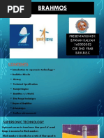 Brahmos: Presentation By: S.Pavan Kalyan 160302052 Cse 3Nd Year S.R.K.R.E.C