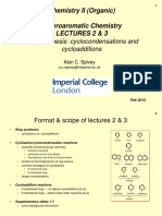 Chemistry II (Organic) Heteroaromatic Chemistry Lectures 2 & 3